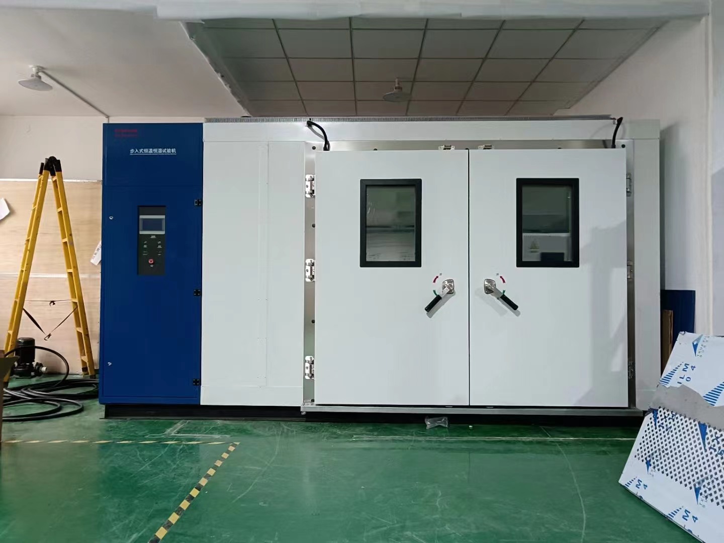 步入式試驗(yàn)箱示意圖