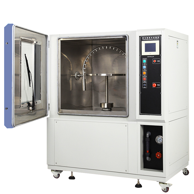 大視窗淋雨試驗箱示意圖

