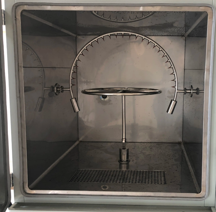 淋雨試驗(yàn)箱內(nèi)部示意圖
